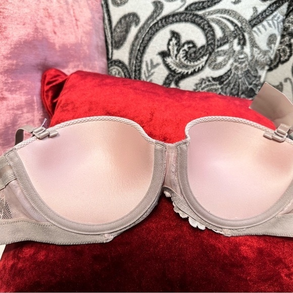 Maidenform Bra SE1102 Extreme Lift Push Up 5 Way convertible Wire 34B Blush 3478 - Picture 11 of 12